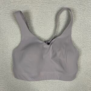Athleta Size 32DD Advanced Racerback Adjustable Bra High Impact Lilac Lavender